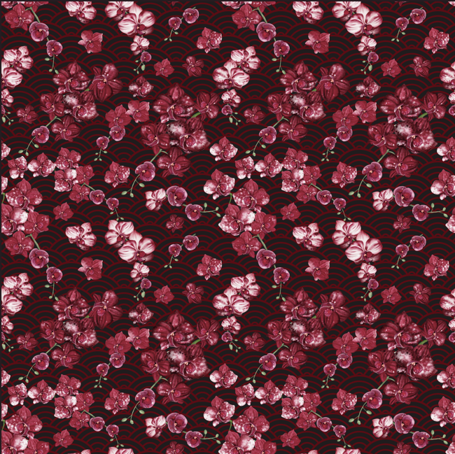 HOODIE: CHERRY ORCHID