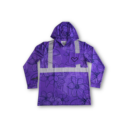 HOODIE: PLUMERIA